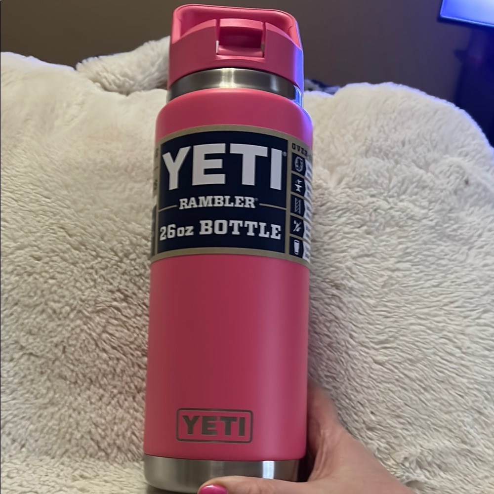 Yeti Rambler 26oz Bottle - Pink